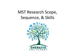 MST Research Scope, Sequence, &amp; Skills