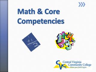 Math &amp; Core Competencies