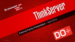 External Family Presentation − April 2014
