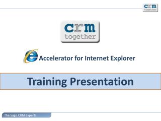 Accelerator for Internet Explorer
