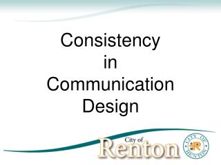 Consistency in Communication Design