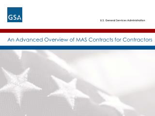 An Advanced Overview of MAS Contracts for Contractors