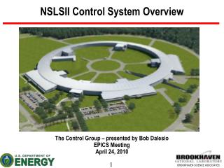 NSLSII Control System Overview