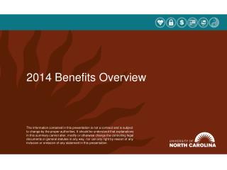 2014 Benefits Overview