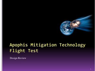 Apophis Mitigation Technology Flight Test