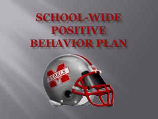 School-Wide Positive Behavior Plan