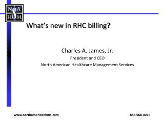 What’s new in RHC billing?