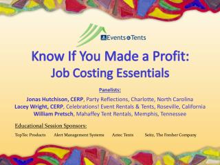 Know If You Made a Profit: Job Costing Essentials