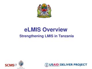 eLMIS Overview