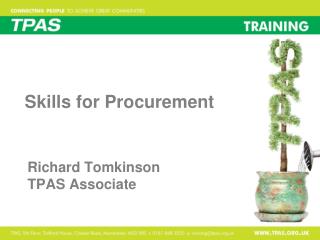 Skills for Procurement