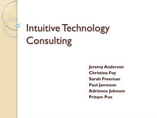 Intuitive Technology Consulting