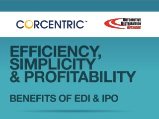 Efficiency, Simplicity, &amp; Profitability