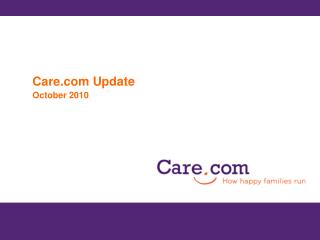 Care.com Update