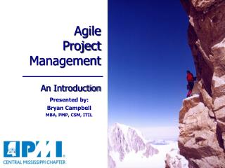 Agile Project Management An Introduction