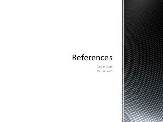 References