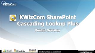KWizCom SharePoint Cascading Lookup Plus