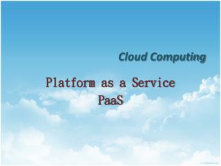 Cloud Computing