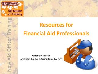 Resources for Financial Aid Professionals