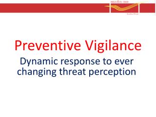 Preventive Vigilance