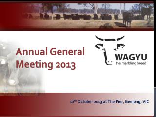 Annual General Meeting 2013