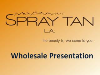 Wholesale Presentation