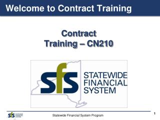 Welcome to Contract Training
