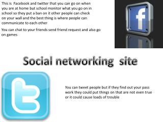 Social networking site