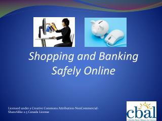 Shopping and Banking Safely Online