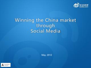 Winning the China market through Social Media