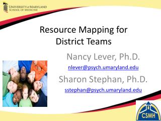 Resource Mapping for District Teams