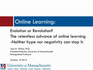 Online Learning: