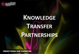 Knowledge Transfer Partnerships