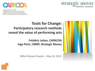 MRIA Ottawa Chapter – May 16, 2013