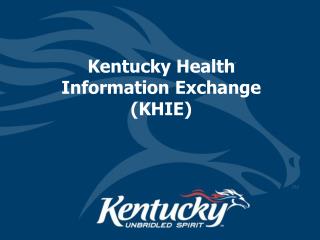 Kentucky Health Information Exchange (KHIE)