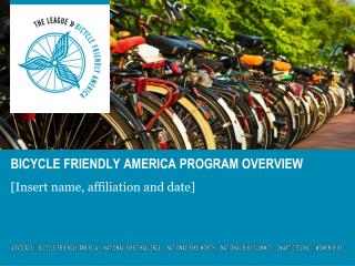 Bicycle friendly America program overview