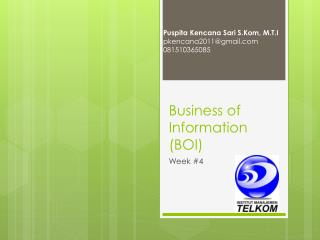 Business of Information (BOI)