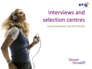 Interviews and selection centres