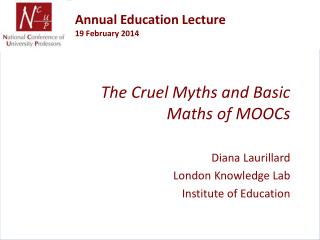 Annual Education Lecture 19 February 2014
