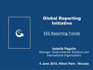 Global Reporting Initiative ESG Reporting Trends
