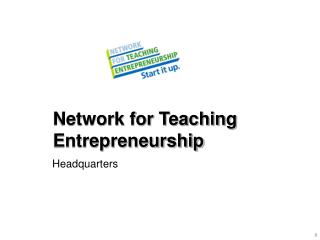 Network for Teaching Entrepreneurship
