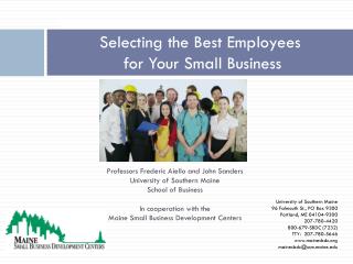 Selecting the Best Employees for Your Small Business