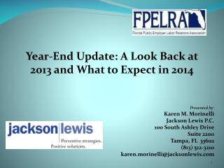 Year-End Update: A Look Back at 2013 and What to Expect in 2014