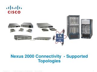 Nexus 2000 Connectivity - Supported Topologies
