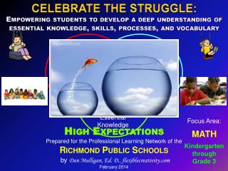 Prepared for the Professional Learning Network of the Richmond Public Schools by Dan Mulligan, Ed. D., flexiblecreativi