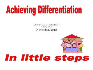 Achieving Differentiation