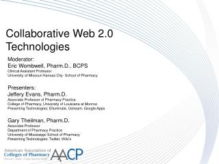 Collaborative Web 2.0 Technologies