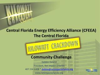 Central Florida Energy Efficiency Alliance (CFEEA) The Central Florida Community Challenge
