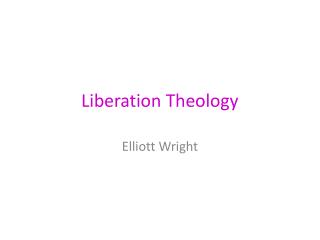 Liberation Theology