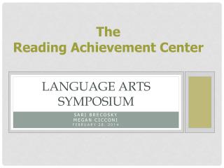 Language Arts Symposium