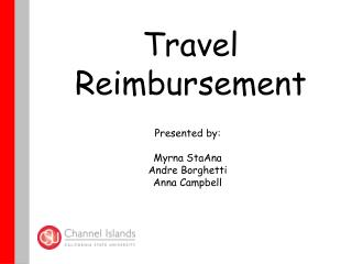 Travel Reimbursement